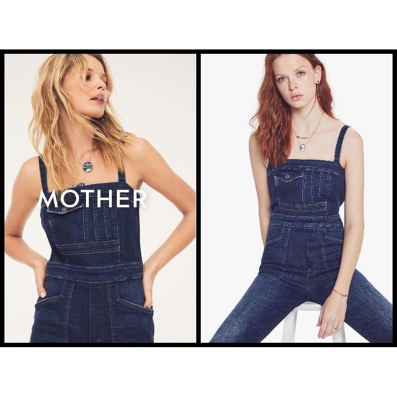 MOTHER The Pocket Hustler Overall Up Your Alley BRAND NEW WITHOUT TAGS Sz 31 - Picture 2 of 15